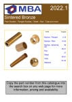 Downloadable PDF Catalogue Sintered Bronze Bushes