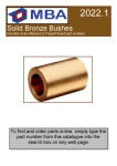 Downloadable PDF Catalogue Solid Bronze Bushes